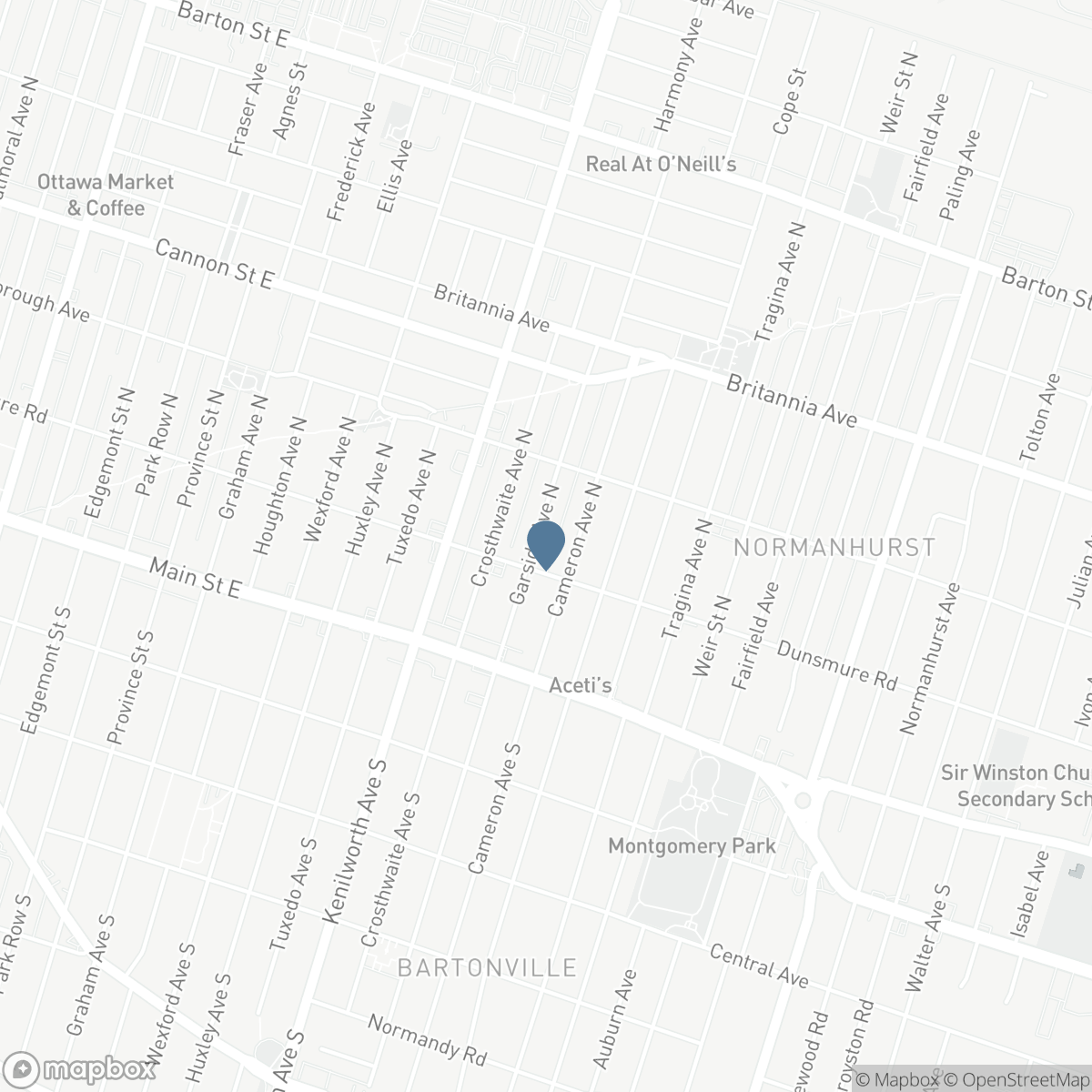 72 GARSIDE AVENUE N, Hamilton, Ontario L8H 4W3